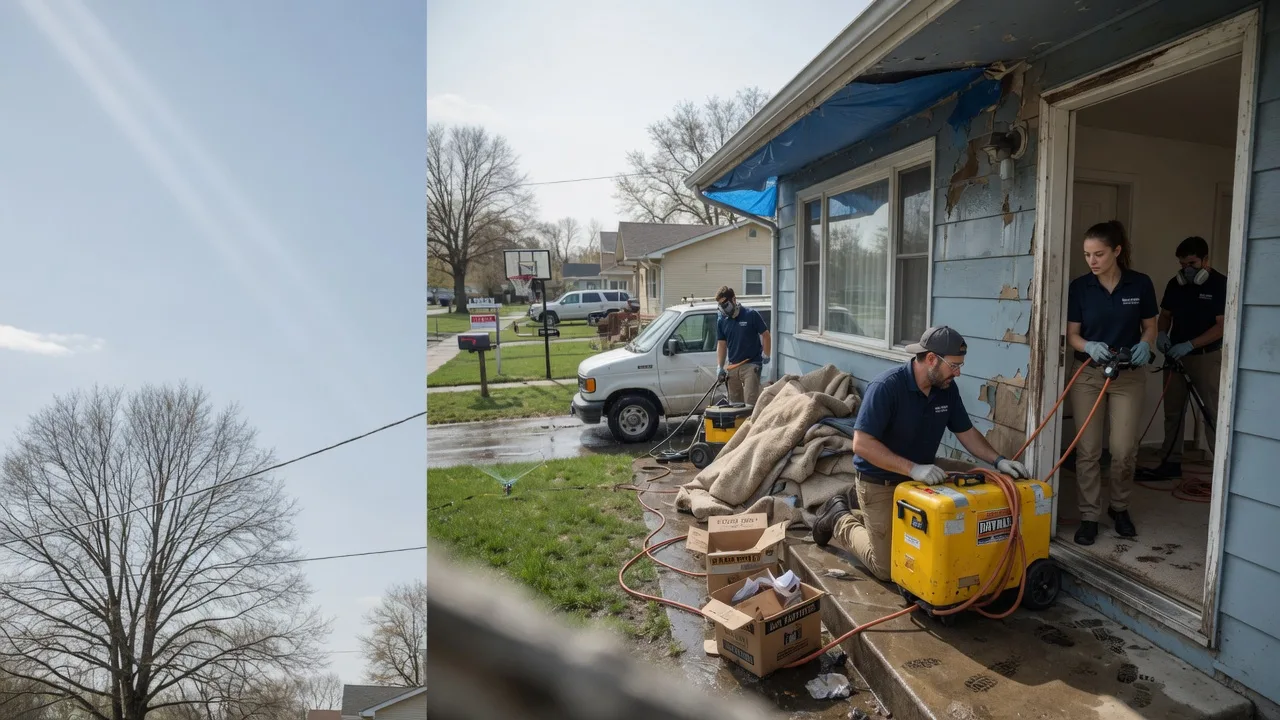 Basement Flood Cleanup in Gladstone, MO near me